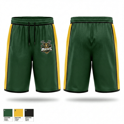 Bucks 69156957 Mens Reversible Basketball Shorts - 2