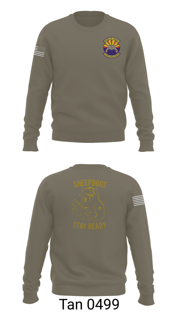 Crew Neck Sweatshirt, 82 SFS, Air Force, Teamtime, Team time, sublimation, custom sports apparel, team uniforms, spirit wear, spiritwear, sports uniforms, custom shirts, team store, custom team store, fundraiser sports, apparel fundraiser