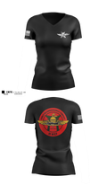 3rd Reconnaissance Battalion, Force Co 87796003 Women's Short Sleeve V-neck Shirt - 3
