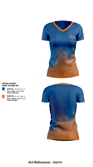 Womens Short Sleeve Vneck Shirt, SUNY Orange Golf, Golf, Teamtime, Team time, sublimation, custom sports apparel, team uniforms, spirit wear, spiritwear, sports uniforms, custom shirts, team store, custom team store, fundraiser sports, apparel fundraiser