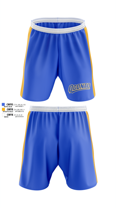 Oconto Athletic Shorts With Pockets - 1