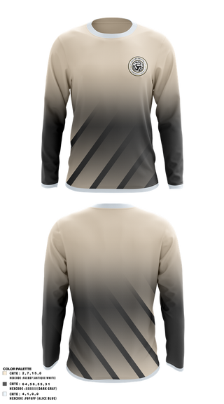 Long Sleeve Performance Shirt, Intercoastal FC, Men's Soccer, Teamtime, Team time, sublimation, custom sports apparel, team uniforms, spirit wear, spiritwear, sports uniforms, custom shirts, team store, custom team store, fundraiser sports, apparel fundraiser