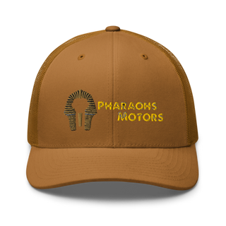 Pharaohs motors Retro Trucker Hat | Yupoong 6606