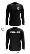 Vincennes Police Department 76255219 Long Sleeve Performance Shirt 1