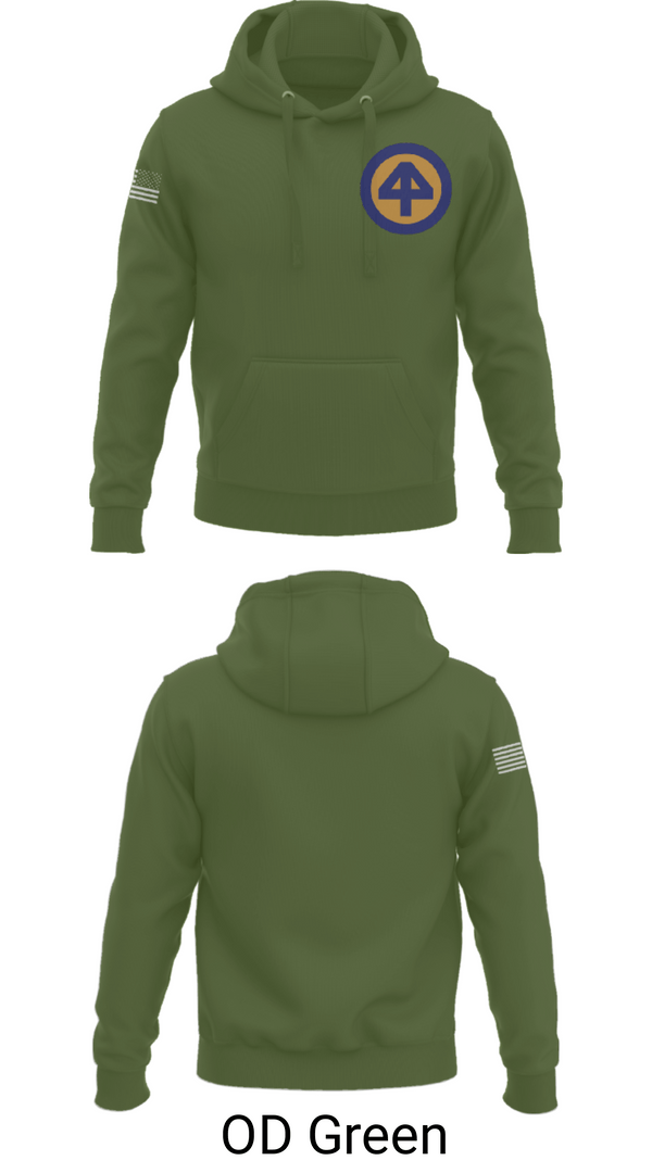 Hoodie, A CO 2-113th, Army, Teamtime, Team time, sublimation, custom sports apparel, team uniforms, spirit wear, spiritwear, sports uniforms, custom shirts, team store, custom team store, fundraiser sports, apparel fundraiser