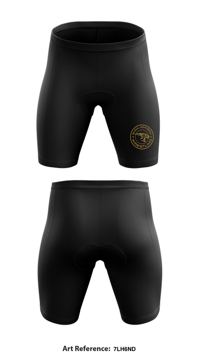 Buda Johnson Jaguars Wrestling Men's Compression Shorts - 5