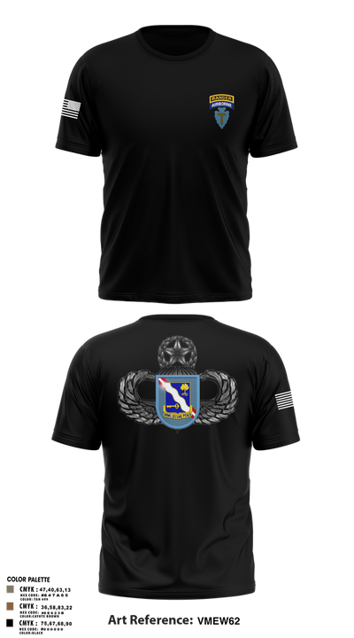 1-143rd airborne infantry regiment 54529572 Short Sleeve Performance Shirt - 103