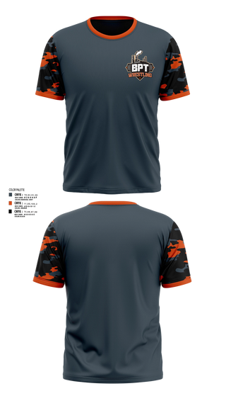 Old School Cotton Shirt, BPT Wrestling, Wrestling, Teamtime, Team time, sublimation, custom sports apparel, team uniforms, spirit wear, spiritwear, sports uniforms, custom shirts, team store, custom team store, fundraiser sports, apparel fundraiser