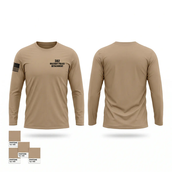 Long Sleeve Performance Shirt, 382 military police detachment, Army, Teamtime, Team time, sublimation, custom sports apparel, team uniforms, spirit wear, spiritwear, sports uniforms, custom shirts, team store, custom team store, fundraiser sports, apparel fundraiser