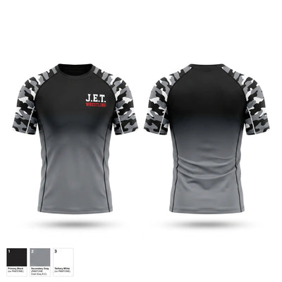 J.E.T. Short Sleeve Rash Guard Shirt - 1