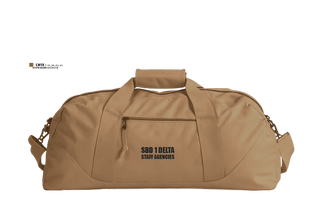 Duffle Bag, SBD 1 Delta Staff Agencies, Air Force, Teamtime, Team time, sublimation, custom sports apparel, team uniforms, spirit wear, spiritwear, sports uniforms, custom shirts, team store, custom team store, fundraiser sports, apparel fundraiser