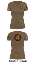 9th Engineer Support Battalion 95542880 Women's Short Sleeve V-neck Shirt - 8