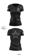 District I Street Crimes 1468514 Women's Short Sleeve V-neck Shirt - 113