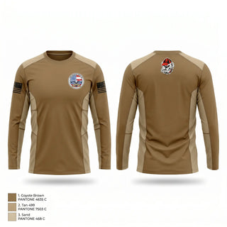 Long Sleeve Performance Shirt, USS GEORGIA, Navy, Teamtime, Team time, sublimation, custom sports apparel, team uniforms, spirit wear, spiritwear, sports uniforms, custom shirts, team store, custom team store, fundraiser sports, apparel fundraiser