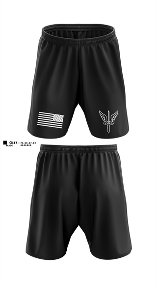 Athletic Shorts With Pockets, B. CO, 112th SIG BN, Army, Teamtime, Team time, sublimation, custom sports apparel, team uniforms, spirit wear, spiritwear, sports uniforms, custom shirts, team store, custom team store, fundraiser sports, apparel fundraiser