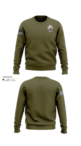 Crew Neck Sweatshirt, Superior Police Department, , Teamtime, Team time, sublimation, custom sports apparel, team uniforms, spirit wear, spiritwear, sports uniforms, custom shirts, team store, custom team store, fundraiser sports, apparel fundraiser