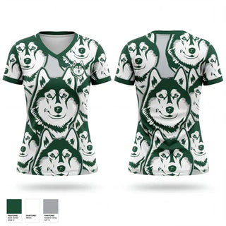 Womens Short Sleeve Vneck Shirt, Franklin Academy Lacrosse, Men's Lacrosse, Teamtime, Team time, sublimation, custom sports apparel, team uniforms, spirit wear, spiritwear, sports uniforms, custom shirts, team store, custom team store, fundraiser sports, apparel fundraiser
