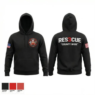 Hoodie, North Towanda Fire Rescue, Fire Department, Teamtime, Team time, sublimation, custom sports apparel, team uniforms, spirit wear, spiritwear, sports uniforms, custom shirts, team store, custom team store, fundraiser sports, apparel fundraiser