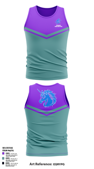 Tank Top, Kennandy, Track & Field, Teamtime, Team time, sublimation, custom sports apparel, team uniforms, spirit wear, spiritwear, sports uniforms, custom shirts, team store, custom team store, fundraiser sports, apparel fundraiser