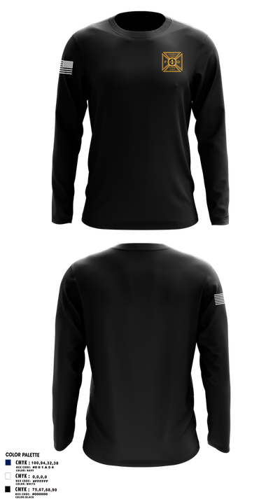 Averill Park - Sand Lake Fire Department 67538202 Long Sleeve Performance Shirt 102