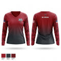 Valpo Americans Women's Long Sleeve V-neck Shirt - 1