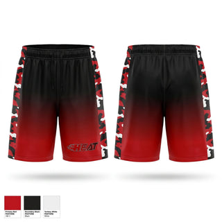 Athletic Shorts With Pockets, HEAT, Softball, Teamtime, Team time, sublimation, custom sports apparel, team uniforms, spirit wear, spiritwear, sports uniforms, custom shirts, team store, custom team store, fundraiser sports, apparel fundraiser