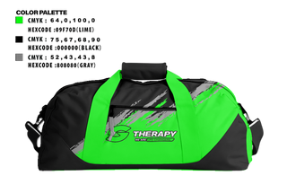 Duffle Bag, G therapy, E-Sports, Teamtime, Team time, sublimation, custom sports apparel, team uniforms, spirit wear, spiritwear, sports uniforms, custom shirts, team store, custom team store, fundraiser sports, apparel fundraiser