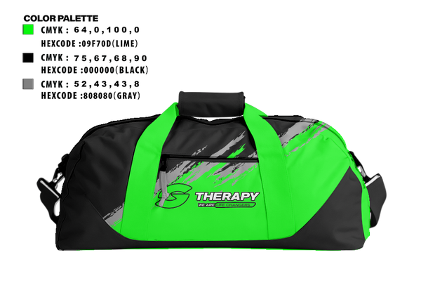 Duffle Bag, G therapy, E-Sports, Teamtime, Team time, sublimation, custom sports apparel, team uniforms, spirit wear, spiritwear, sports uniforms, custom shirts, team store, custom team store, fundraiser sports, apparel fundraiser