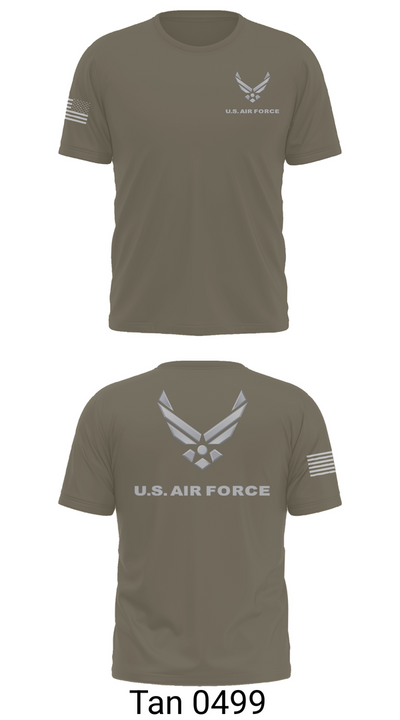 USAF Volunteer 95429734 Old School Cotton Feel Shirt - 70