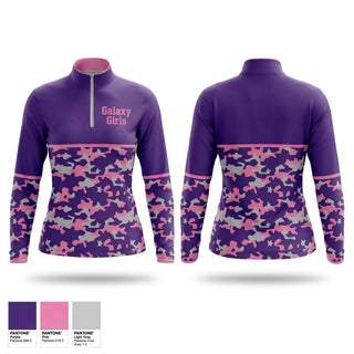 Quarter Zip Jacket, Galaxy Girls, Women's Soccer, Teamtime, Team time, sublimation, custom sports apparel, team uniforms, spirit wear, spiritwear, sports uniforms, custom shirts, team store, custom team store, fundraiser sports, apparel fundraiser