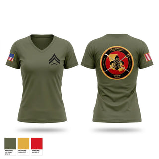 Womens Short Sleeve Vneck Shirt, HQBN, Marines, Teamtime, Team time, sublimation, custom sports apparel, team uniforms, spirit wear, spiritwear, sports uniforms, custom shirts, team store, custom team store, fundraiser sports, apparel fundraiser