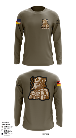 Long Sleeve Performance Shirt, Bronze Crew, , Teamtime, Team time, sublimation, custom sports apparel, team uniforms, spirit wear, spiritwear, sports uniforms, custom shirts, team store, custom team store, fundraiser sports, apparel fundraiser