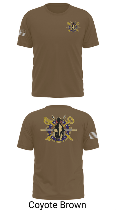 A Company 68th DSSB 4ID 10544228 Old School Cotton Feel Shirt - 10