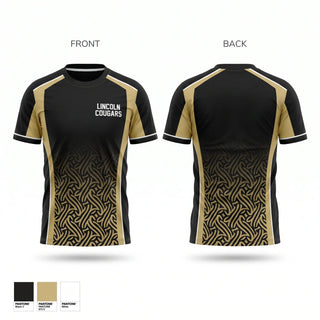 Short Sleeve Performance Shirt, LINCOLN COUGARS, , Teamtime, Team time, sublimation, custom sports apparel, team uniforms, spirit wear, spiritwear, sports uniforms, custom shirts, team store, custom team store, fundraiser sports, apparel fundraiser