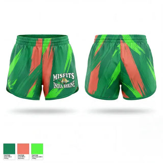 Womens Shorts, Misfits, , Teamtime, Team time, sublimation, custom sports apparel, team uniforms, spirit wear, spiritwear, sports uniforms, custom shirts, team store, custom team store, fundraiser sports, apparel fundraiser