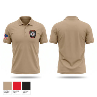 Short Sleeve Performance Polo, Shenango area fire district, Fire Department, Teamtime, Team time, sublimation, custom sports apparel, team uniforms, spirit wear, spiritwear, sports uniforms, custom shirts, team store, custom team store, fundraiser sports, apparel fundraiser
