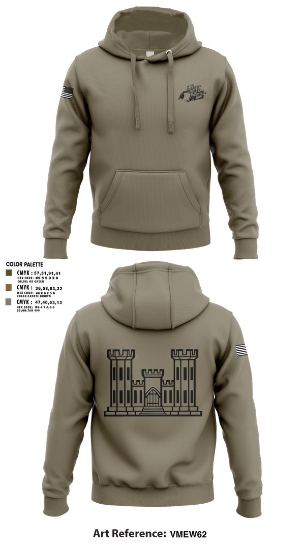 Hoodie, TCC, National Guard, Teamtime, Team time, sublimation, custom sports apparel, team uniforms, spirit wear, spiritwear, sports uniforms, custom shirts, team store, custom team store, fundraiser sports, apparel fundraiser