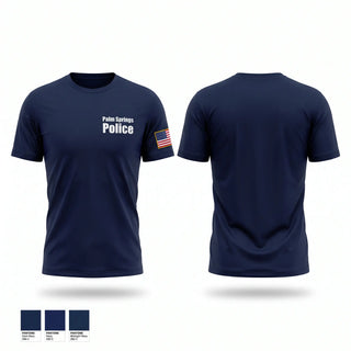 Short Sleeve Performance Shirt, Palm Springs Police, Police, Teamtime, Team time, sublimation, custom sports apparel, team uniforms, spirit wear, spiritwear, sports uniforms, custom shirts, team store, custom team store, fundraiser sports, apparel fundraiser