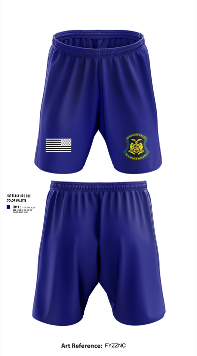 Troop A Crime Wreckers Athletic Shorts With Pockets - 23