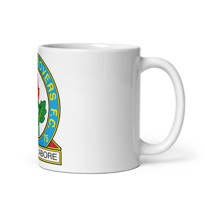 Blackburn Rovers 13216348 White Glossy Mug - Small