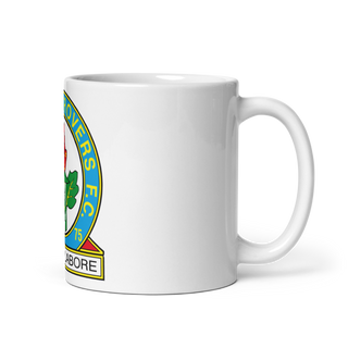 Blackburn Rovers 13216348 White Glossy Mug - Medium