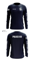 St George Police K9 5470782 Long Sleeve Performance Shirt - 100