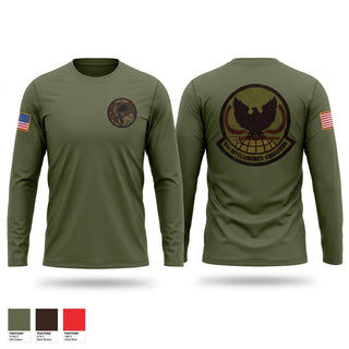 Long Sleeve Performance Shirt, 9th Intelligence Squadron, Air Force, Teamtime, Team time, sublimation, custom sports apparel, team uniforms, spirit wear, spiritwear, sports uniforms, custom shirts, team store, custom team store, fundraiser sports, apparel fundraiser