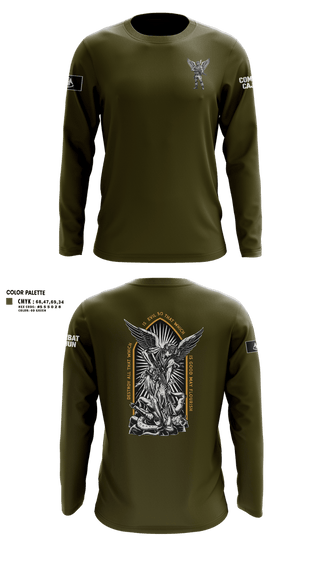 Long Sleeve Performance Shirt, Louisiana State Guard, Army, Teamtime, Team time, sublimation, custom sports apparel, team uniforms, spirit wear, spiritwear, sports uniforms, custom shirts, team store, custom team store, fundraiser sports, apparel fundraiser