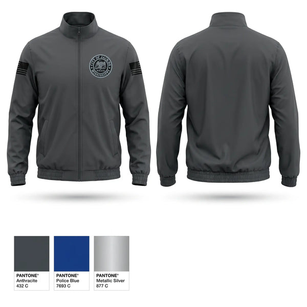Windbreaker, Jackson police department, Police, Teamtime, Team time, sublimation, custom sports apparel, team uniforms, spirit wear, spiritwear, sports uniforms, custom shirts, team store, custom team store, fundraiser sports, apparel fundraiser