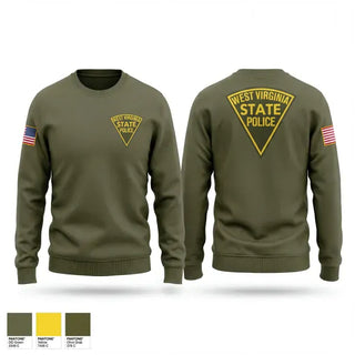 Crew Neck Sweatshirt, WVSP, Police, Teamtime, Team time, sublimation, custom sports apparel, team uniforms, spirit wear, spiritwear, sports uniforms, custom shirts, team store, custom team store, fundraiser sports, apparel fundraiser