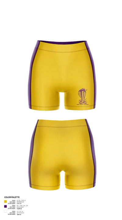 Fort Pierce Central Volleyball 35655657 Women's Compression Shorts - 21
