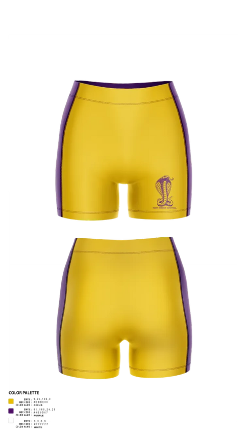 Womens Compression Shorts, Fort Pierce Central Volleyball, Women's Volleyball, Teamtime, Team time, sublimation, custom sports apparel, team uniforms, spirit wear, spiritwear, sports uniforms, custom shirts, team store, custom team store, fundraiser sports, apparel fundraiser