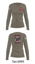 571st CEC-A 52010790 Women's Long Sleeve V-neck Shirt - 77