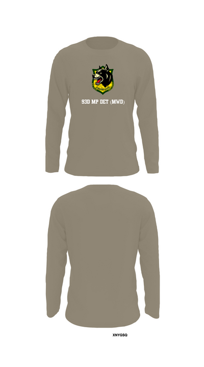 93D MP DET (MWD) 45021332 Long Sleeve Performance Shirt 72